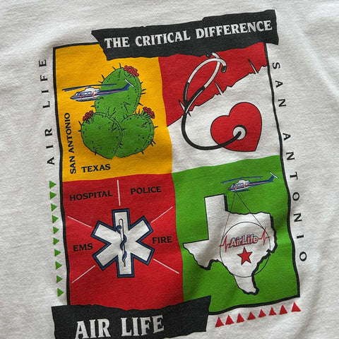 Vintage 90s San Antonio Air Life T-Shirt