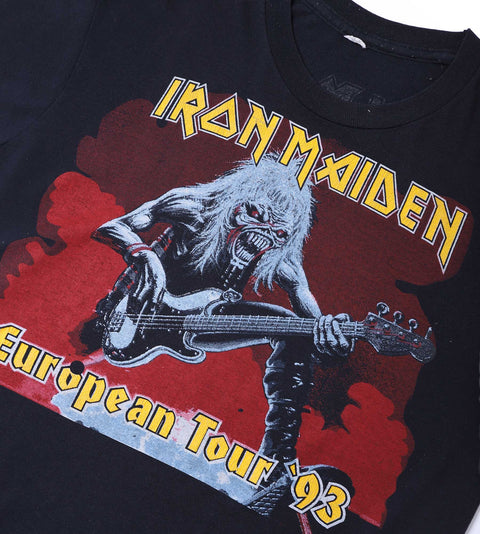 Vintage 1993 Iron Maiden 'European Tour' T-Shirt