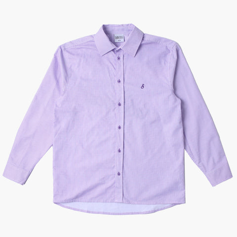 Sabbatical Violet Script Shirt Violet Drive