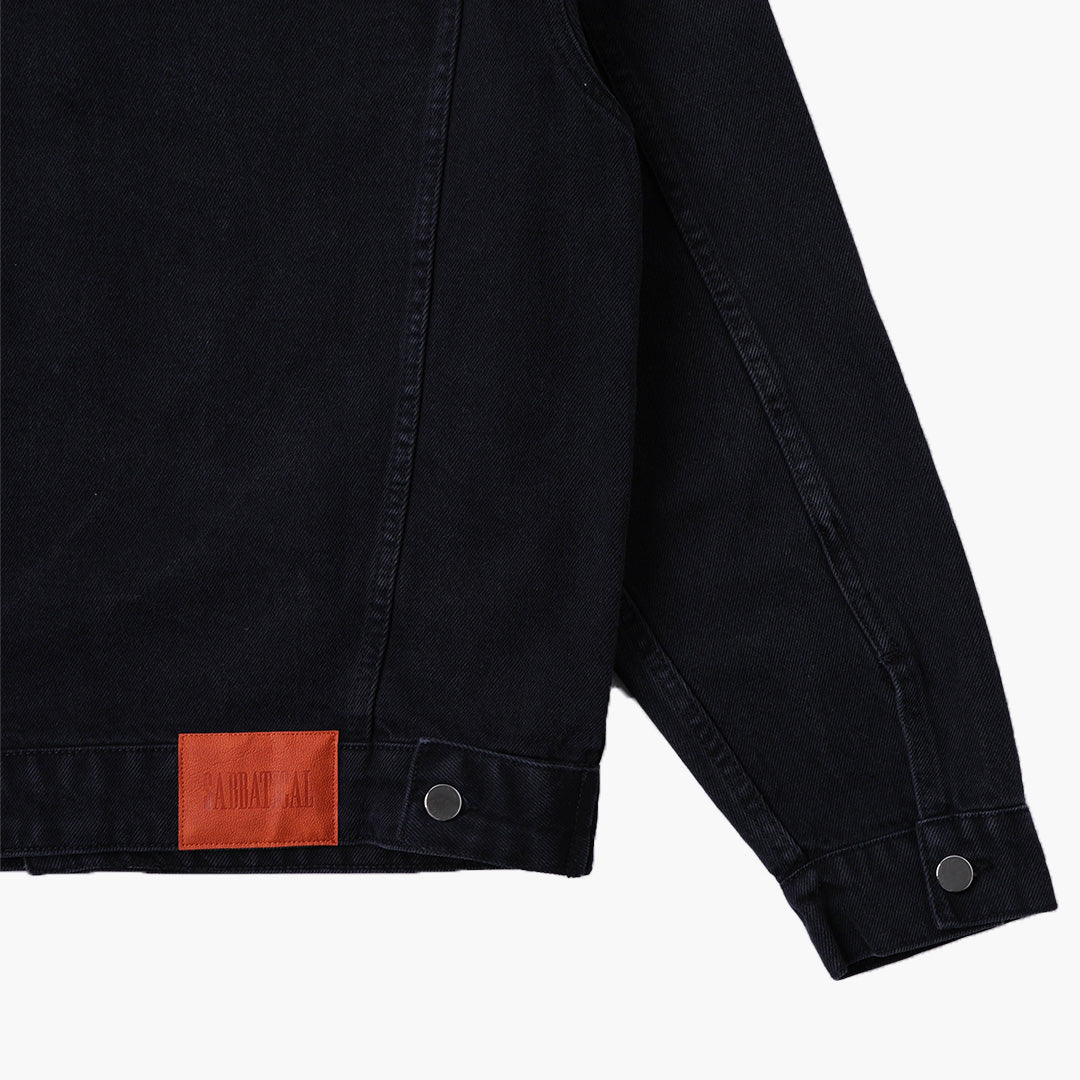 Sabbatical 516 Denim Jacket Black – Sabbatical Vintage