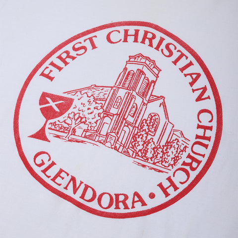 Vintage 90s Glendora 'First Christian Church' T-Shirt