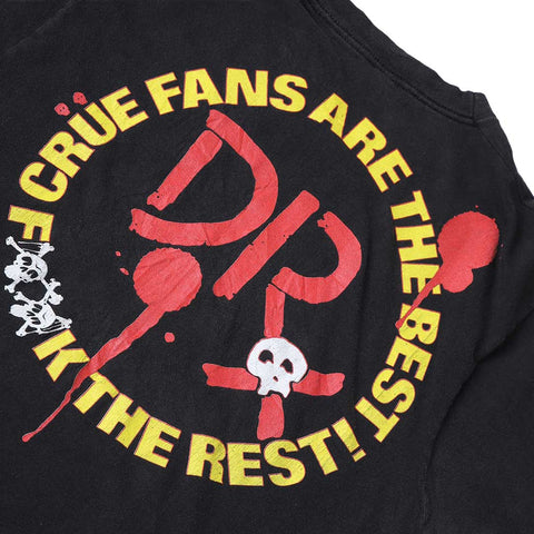 Vintage 1989 Motley Crue 'Fans Are The Best' T-Shirt