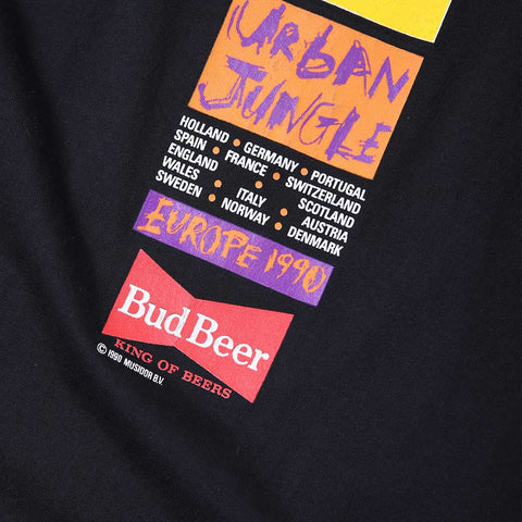 Vintage 1990 Rolling Stones 'Urban Jungle Europe' T-Shirt