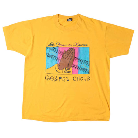 Vintage 90s St. Francis Xavier Gospel Choir T-Shirt