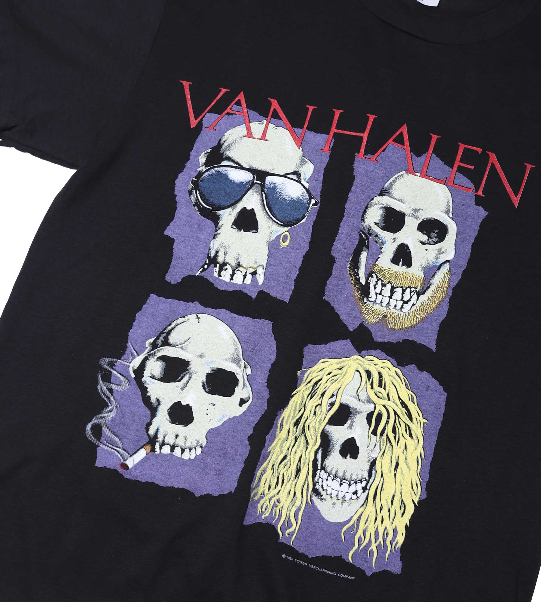 Vintage 1988 Van Halen OU812 World Tour T-Shirt – Sabbatical Vintage