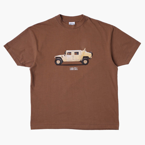 Sabbatical Hummer T-Shirt Mud Brown