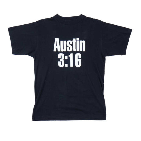 Vintage 1998 WWF Steve Austin 'Austin 3:16' T-Shirt