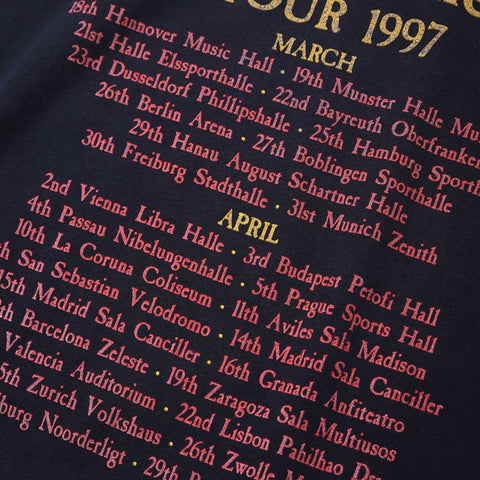 Vintage 1997 Manowar 'Hell On Wheels' T-Shirt