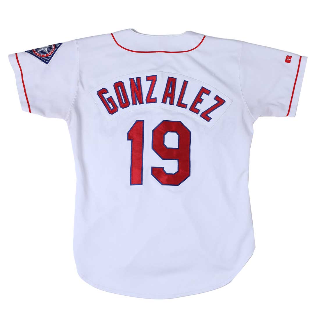 Texas Rangers Gonzales ユニフォーム L Juan Gonzalez Jersey, Juan Gonzalez Limited, Elite, Replica