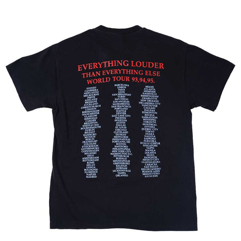 Vintage 1994 Meat Loaf 'Everything Louder Than Everything Else' T-Shirt