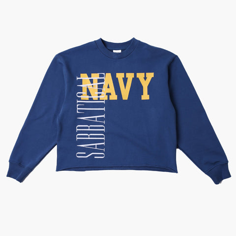 Sabbatical Navy Crewneck Navy