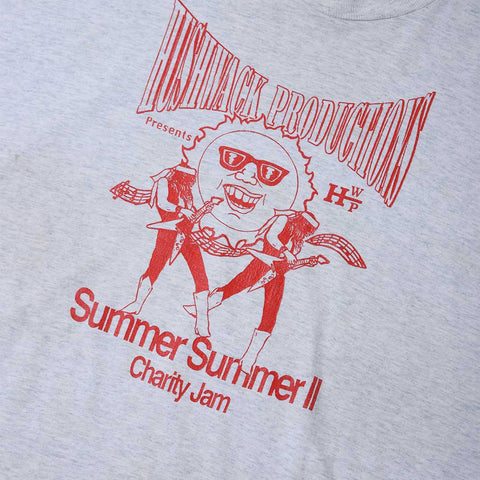 Vintage 1993 Hushwack Productions 'Summer Summer II Charity Jam' T-Shirt