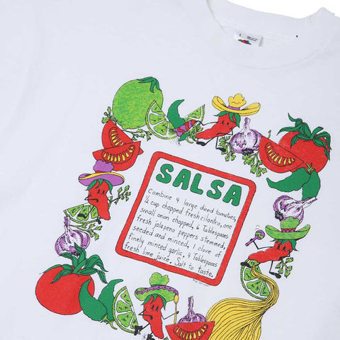 Vintage 90s Salsa Recipe T-Shirt
