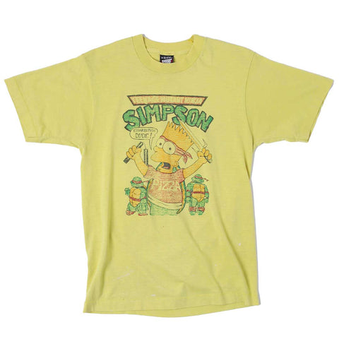 Vintage 90s Teenage Mutant Ninja Simpson T-Shirt