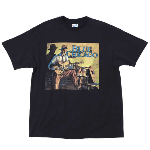 Vintage 1994 Blue Chicago T-Shirt