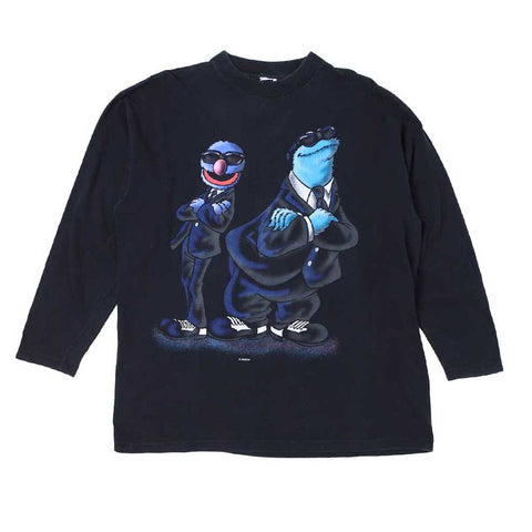 Vintage 90s Sesame Street Blues Brothers Longsleeve Shirt
