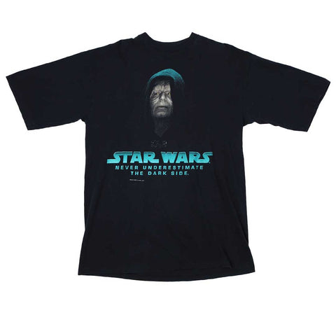 Vintage 1997 Star Wars 'Never Underestimate The Dark Side' T-Shirt