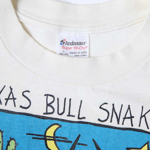 Vintage 1990 Texas Bull Snake T-Shirt