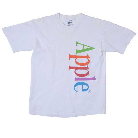 Vintage 90s Apple Script Logo T-Shirt