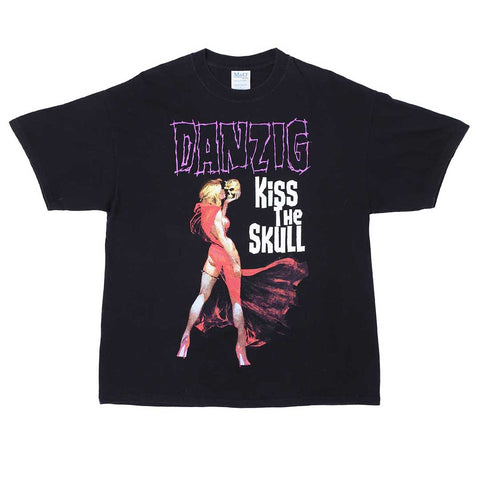 Vintage 2000s Danzig 'Kiss The Skull' T-Shirt
