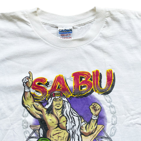 Vintage 90s ECW Sabu 'Homicidal, Suicidal, Genocidal' T-Shirt