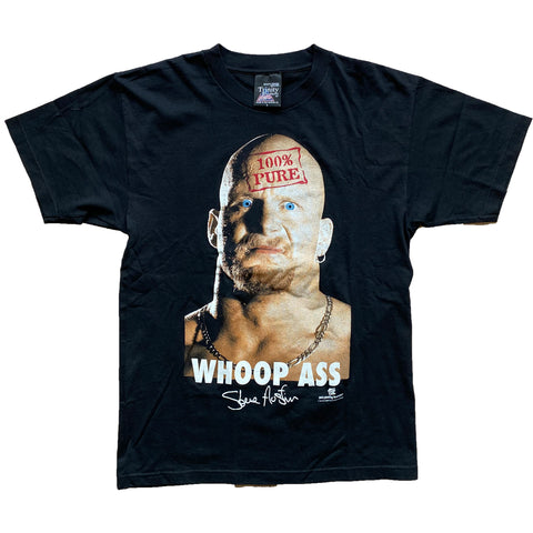 Vintage 1998 WWF Steve Austin '100% Pure Whoop Ass' T-Shirt