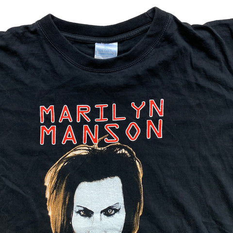 Vintage 90s Marilyn Manson 'Vote Satan' T-Shirt