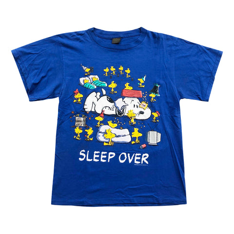 Vintage 90s Peanuts 'Sleep Over' T-Shirt