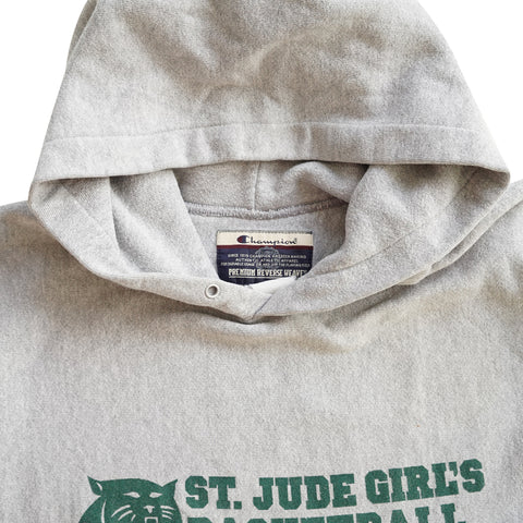 Vintage 90s St. Jude Girl's Basketball Hoodie