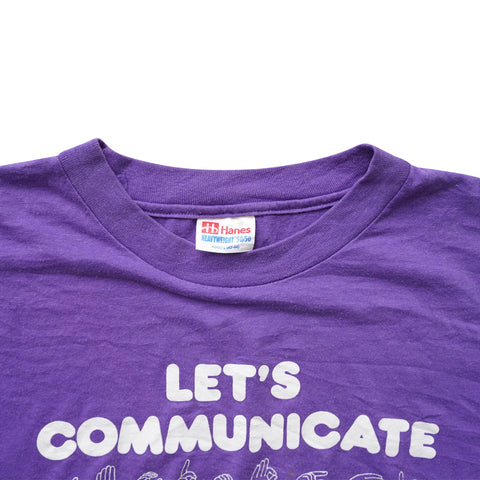 Vintage 90s Let's Communicate T-Shirt