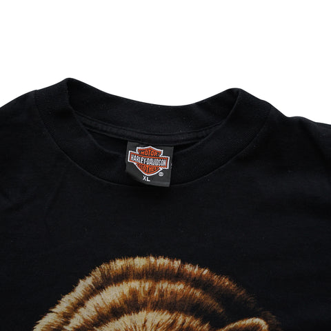 Vintage 1991 Harley-Davidson 'The Strong Survive' 3D Emblem T-Shirt