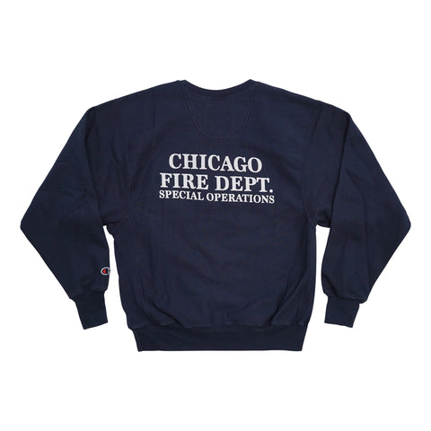 Vintage 90s Chicago Fire Department 'Special Operations' Sweater