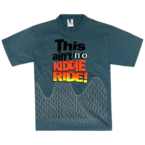 Vintage 1996 Six Flags 'This Ain't No Kiddie Ride' T-Shirt