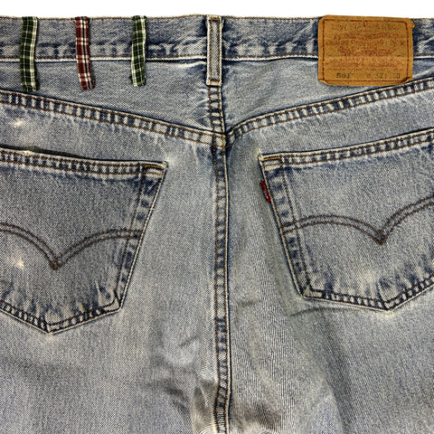 Vintage Levi's Jeans Plaid