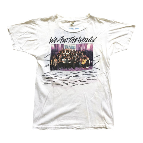 Vintage 1985 We Are The World T-Shirt