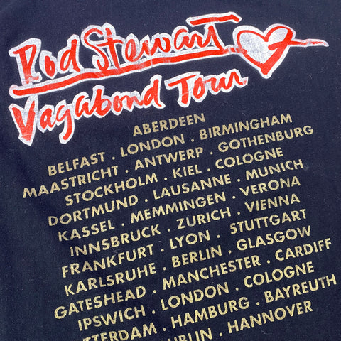Vintage 1992 Rod Stewart 'Vagabond Tour' T-Shirt