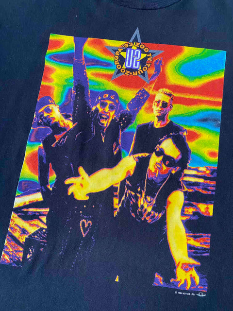 Vintage 1993 U2 'Zooropa' T-Shirt