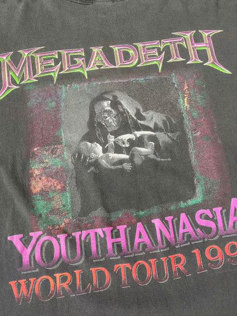 Vintage 1995 Megadeth 'Youthanasia' T-Shirt