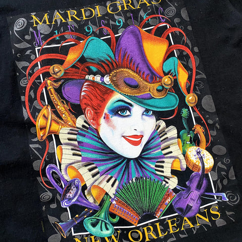 Vintage 1996 Mardi Gras New Orleans T-Shirt