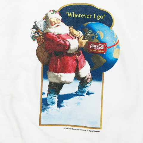 Vintage 1997 Coca-Cola 'Wherever I Go' Sweater