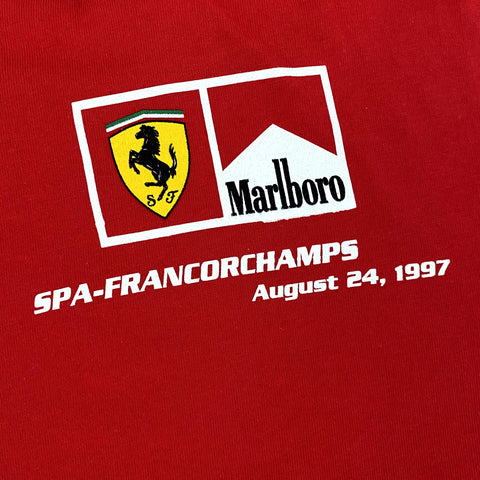 Vintage 1997 F1 Spa-Francorchamps 'Scuderia Ferrari Marlboro' Longsleeve Shirt