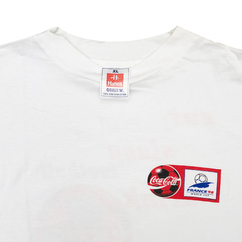 Vintage 1998 Coca-Cola 'France 98 World Cup' T-Shirt