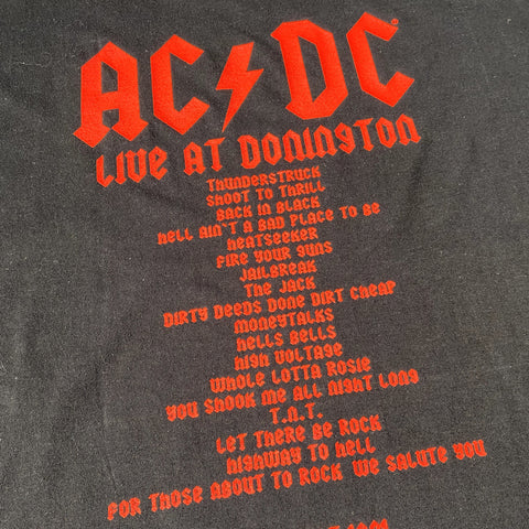 Vintage 2002 AC/DC 'Live At Donington' T-Shirt