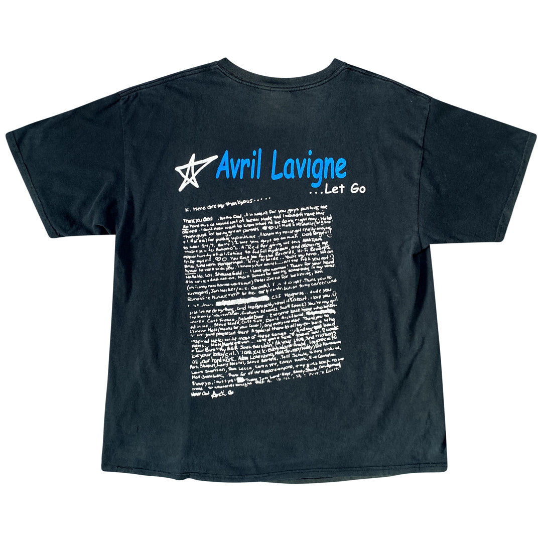 Vintage 2002 Avril Lavigne 'Let Go' T-Shirt – Sabbatical Vintage