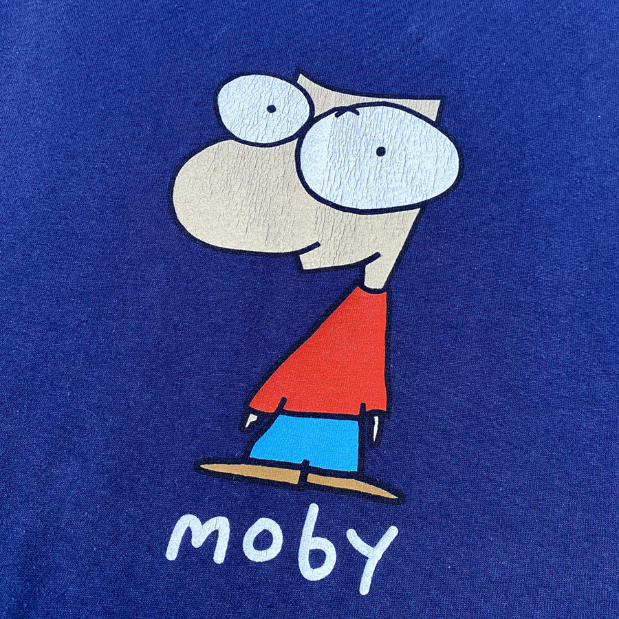 Vintage 2003 Moby 'Little Idiot' T-Shirt