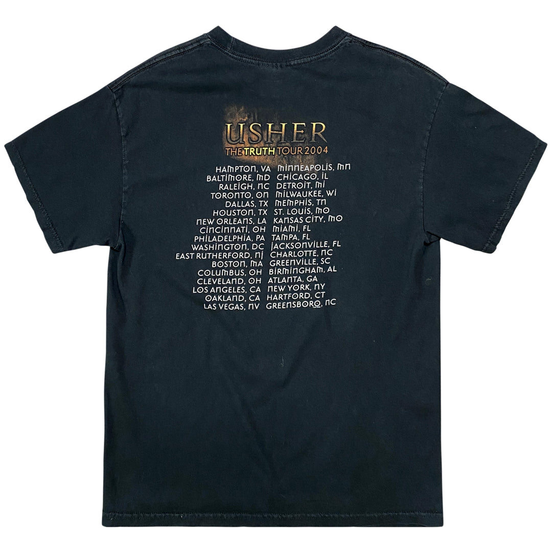2004年　00s　Usher The Truth Tour TeeサイズXL Vintage Y2K 2004 Usher The Truth tour white short sleeve tee