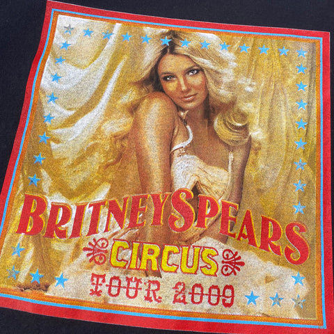 Vintage 2009 Britney Spears 'Circus Tour' T-Shirt