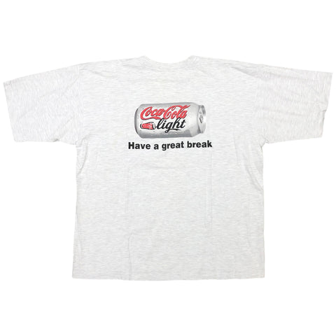 Vintage 90s Coca-Cola Light 'Have A Great Break' T-Shirt
