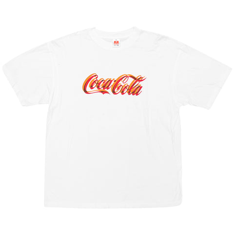 Vintage 90s Coca-Cola Script Logo T-Shirt