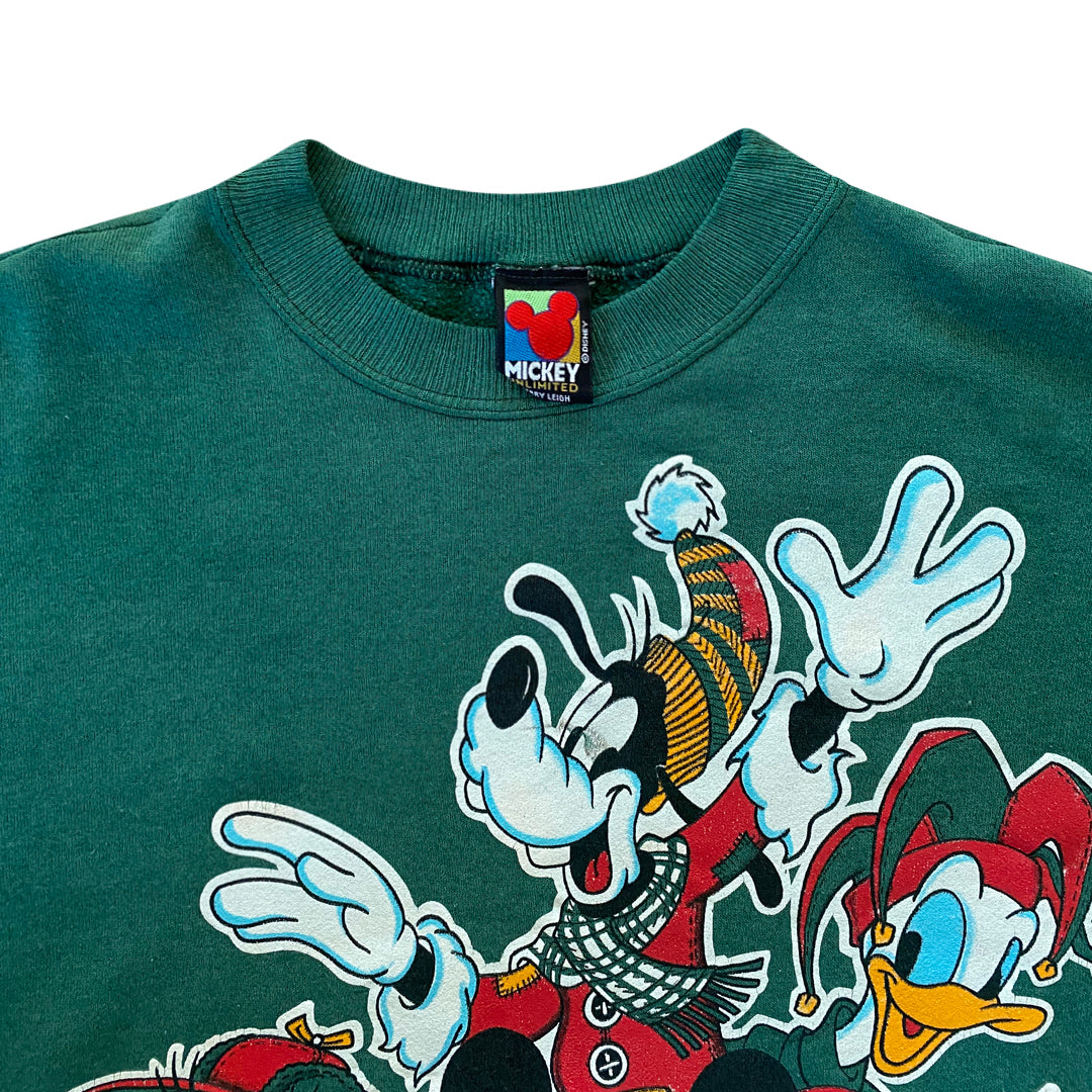 Vintage 90s Disney Christmas Sweater Sabbatical Vintage